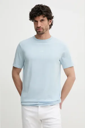 Karl Lagerfeld T-shirt męski kolor gładki 552235.755030