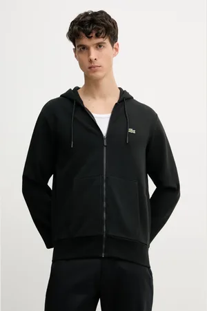 Lacoste Bluza męska kolor z kapturem gładka