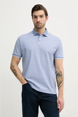 Paul & Shark Polo bawełniane męski kolor wzorzysty 25411226