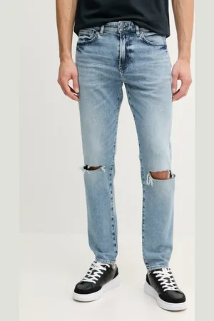 HUGO BOSS Jeansy męskie kolor 50537822