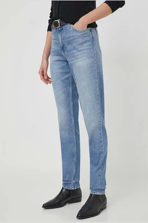 Calvin Klein Jeansy Mom Jean damskie high waist