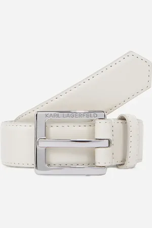 Karl Lagerfeld Pasek skórzany damski kolor A1W33147