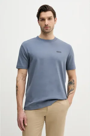 Calvin Klein T-shirt męski kolor gładki J30J327234