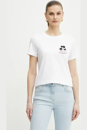 MARELLA T-shirt bawełniany CAUCASO damski kolor 2513971054200