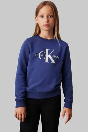 Calvin Klein Bluza bawełniana dziecięca kolor z nadrukiem IU0IU00675