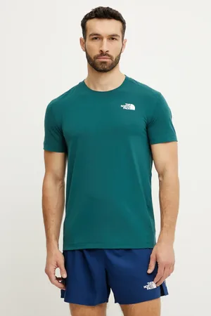 The North Face T-shirt sportowy Lightning Alpine kolor gładki NF0A87H76GI1