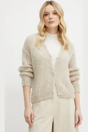 Max Mara Kardigan wełniany damski kolor 2515341031600