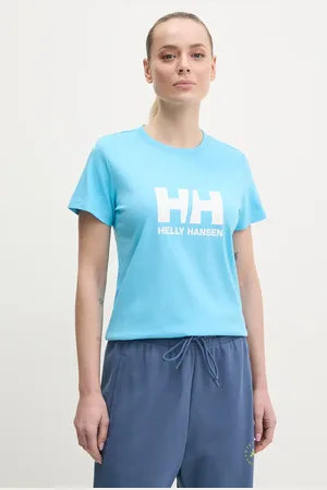 Helly Hansen T-shirt bawełniany HH LOGO damski kolor 54593