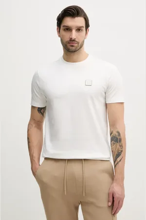 Armani Exchange T-shirt bawełniany męski kolor gładki XM000546 AF10361