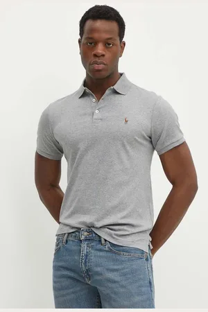 Ralph Lauren Polo bawełniane kolor gładki 710713130