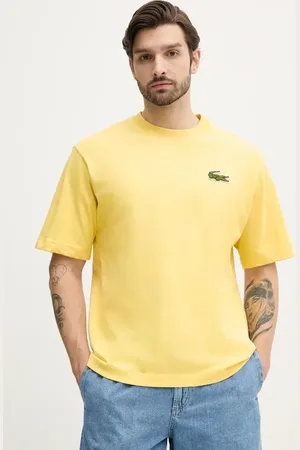 Lacoste T-shirt męski kolor gładki TH2745