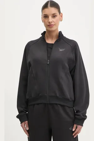 Reebok Bluza bawełniana damska kolor gładka 100214104