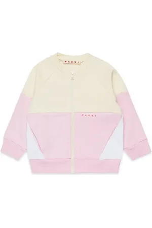 Marni Bluza bawełniana niemowlęca MS305B SWEAT-SHIRT kolor gładka M01389