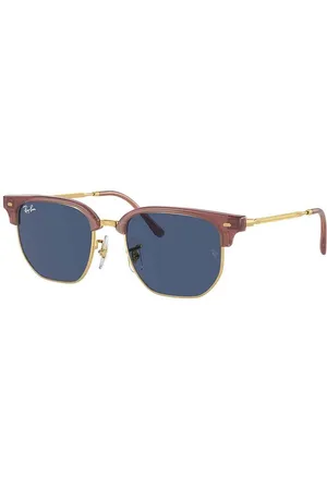 Ray-Ban Okulary przeciwsłoneczne dziecięce JUNIOR NEW CLUBMASTER kolor 0RJ9116S