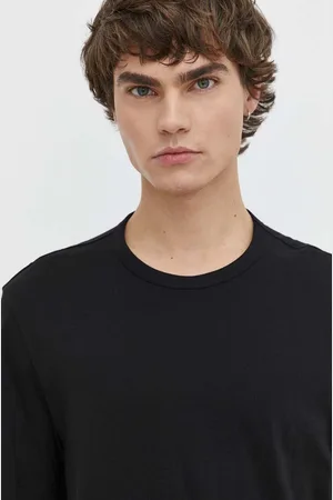 Hugo Blue T-shirt bawełniany 3-pack męski kolor gładki 50522382