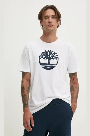 Timberland T-shirt bawełniany męski kolor z nadrukiem TB0A2C2R1001