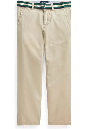 Ralph Lauren Spodnie dziecięce kolor gładkie 322855394002