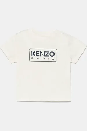 Kenzo T-shirt bawełniany dziecięcy kolor z nadrukiem K60972