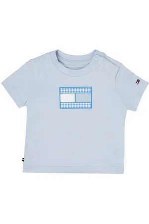 Tommy Hilfiger T-shirt niemowlęcy kolor z nadrukiem