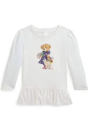 Ralph Lauren Longsleeve bawełniany niemowlęcy kolor 310952348001