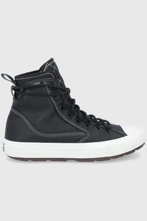 Converse Trampki skórzane Chuck Taylor All Star Terrain kolor 168863C.BLACK-BLACK