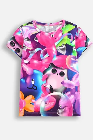 COCCODRILLO T-shirt dziecięcy kolor COSMIC GIRL KIDS