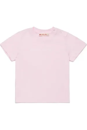 Marni T-shirt bawełniany dziecięcy MT276B T-SHIRT kolor z nadrukiem M01438