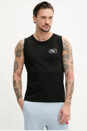 Hugo Blue T-shirt bawełniany kolor 50534750