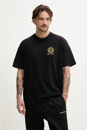 Guess T-shirt bawełniany męski kolor gładki M5GI56 K8FQ4