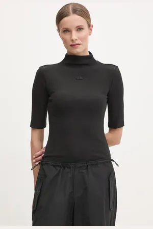 The North Face T-shirt damski kolor z półgolfem NF0A89C3JK31