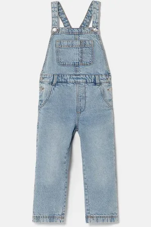Benetton Ogrodniczki jeansowe dziecięce 4R76CT00Y