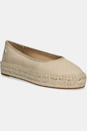 Ralph Lauren Espadryle Luize Ballet kolor na koturnie 802959187008
