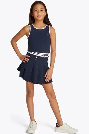 Tommy Hilfiger Spódnica dziecięca kolor mini rozkloszowana KG0KG08428