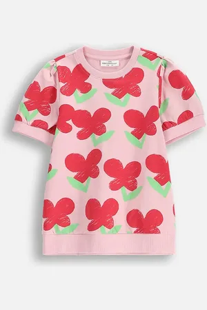 COCCODRILLO T-shirt dziecięcy kolor MAXITROPIC GIRL KIDS