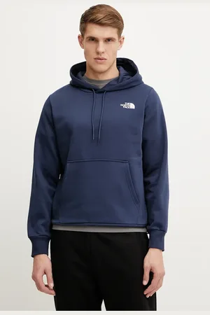 The North Face Bluza Simple Dome męska kolor z kapturem z nadrukiem NF0A89FC8K21