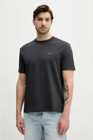 Calvin Klein T-shirt męski kolor gładki J30J327234