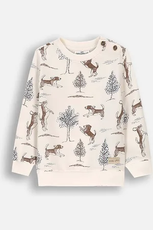 COCCODRILLO Bluza niemowlęca kolor wzorzysta FRIENDS TOGETHER BOY NEWBORN