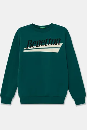 Benetton Bluza dziecięca kolor wzorzysta 3EB5C10KS