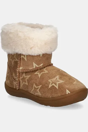 UGG śniegowce zamszowe dziecięce SAMMEE IRIDESCENSTARS kolor 1157633T