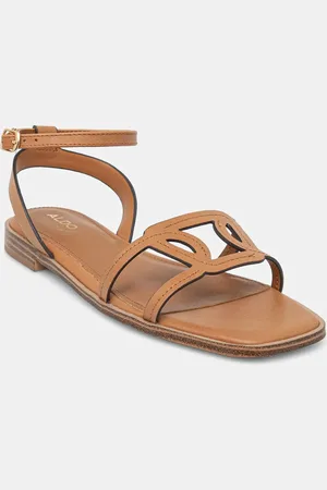 Aldo Sandały skórzane GREENGROVE damskie kolor 13966689