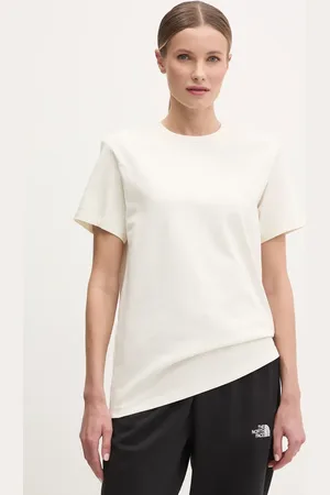 The North Face T-shirt bawełniany Relaxed damski kolor NF0A8C38QLI1