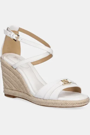 Michael Kors Sandały skórzane Mandy kolor 40R5MAMS2L.085