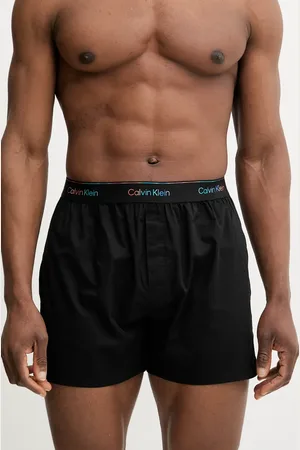 Calvin Klein Szorty piżamowe bawełniane męska kolor gładka LV00NM2879