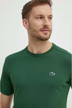 Lacoste T-shirt męski kolor gładki