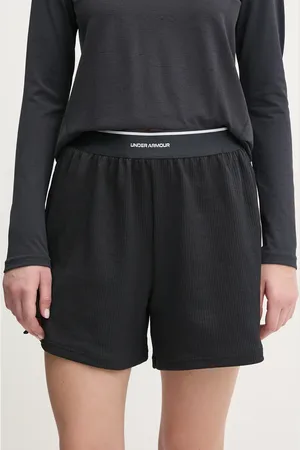 Under Armour Szorty treningowe Meridian kolor z nadrukiem high waist 1390242