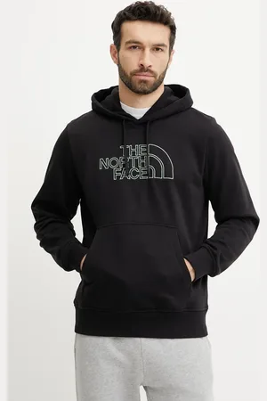 The North Face Bluza Drew Peak Light męska kolor z kapturem z aplikacją NF0A8C1BASW1