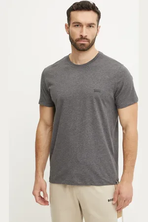 HUGO BOSS T-shirt bawełniany męski kolor gładki 50531401