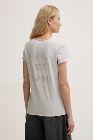 Zadig & Voltaire T-shirt bawełniany damski kolor JWTS02680