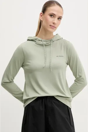 Columbia Bluza sportowa Sun Trek kolor z kapturem gładka 2145261