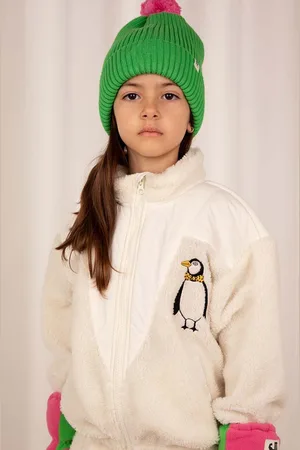 Mini Rodini Czapka bawełniana dziecięca kolor bawełniana